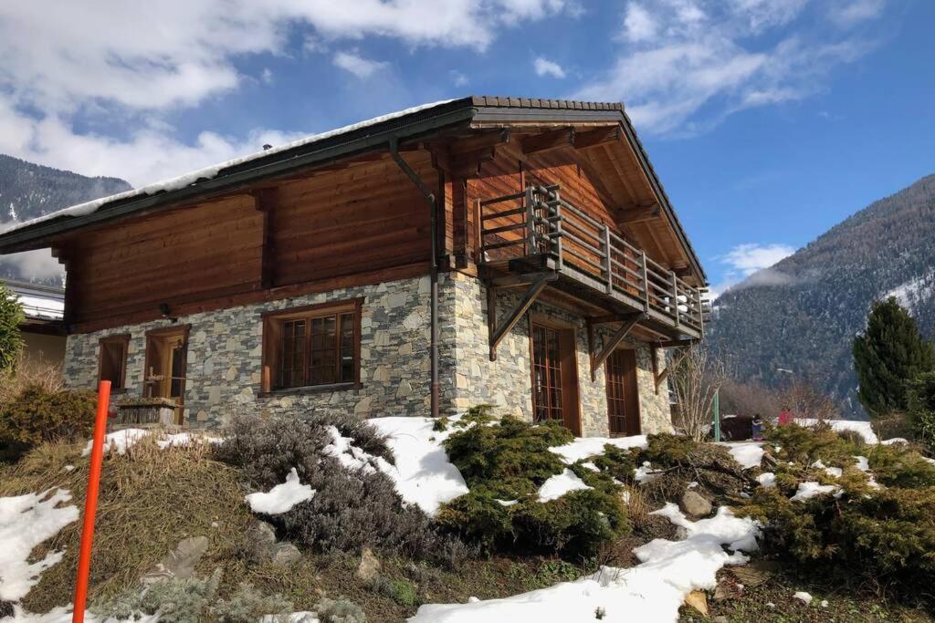 Chalet Edelweiss - Verbier, Mountain Views, Jacuzzi! Volleges Exterior photo